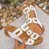 Portland Slip-On Sandals – Breathable Synthetic with Arch Support 0