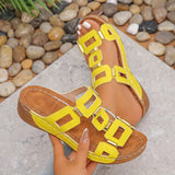 Portland Slip-On Sandals – Breathable Synthetic with Arch Support 2