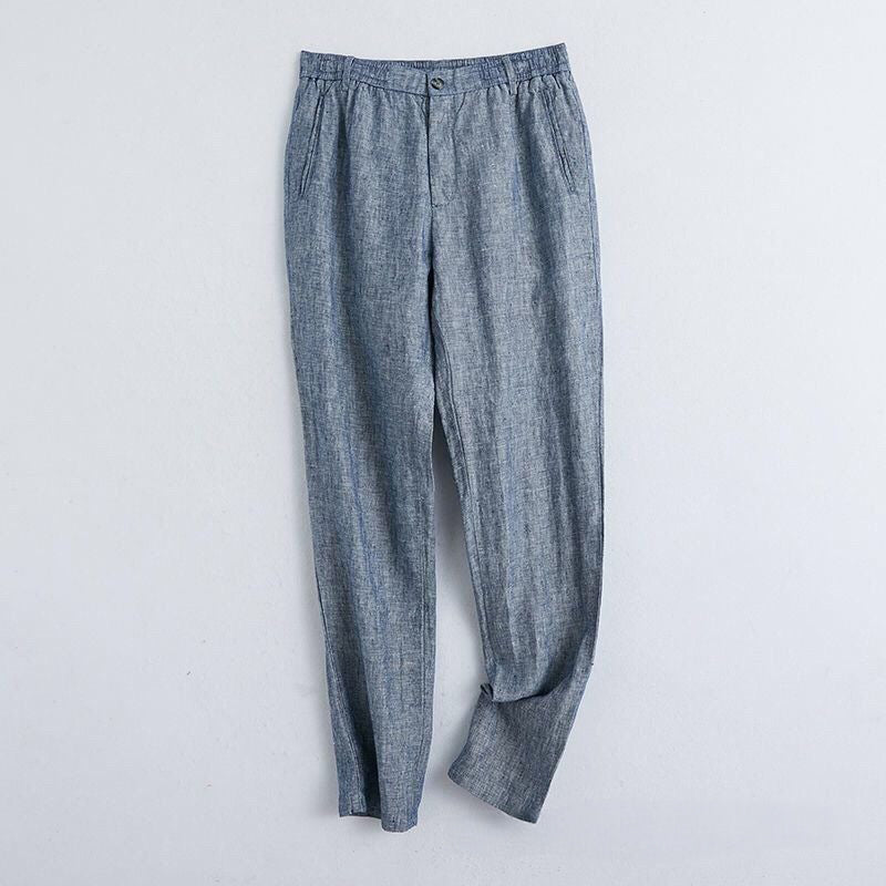 Jomar Steel Co-ord Set – Minimalist Long-Sleeve Shirt & Tailored Pants in Versatile Gray