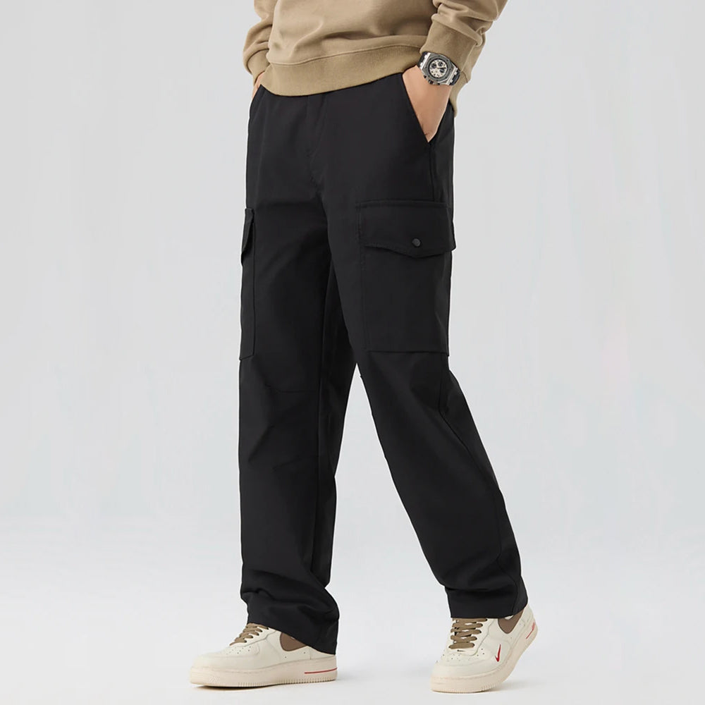 William Men’s Cargo Pants – Durable Fabric with Relaxed Fit and Utility Pockets