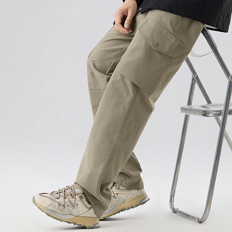 William Men’s Cargo Pants – Durable Fabric with Relaxed Fit and Utility Pockets