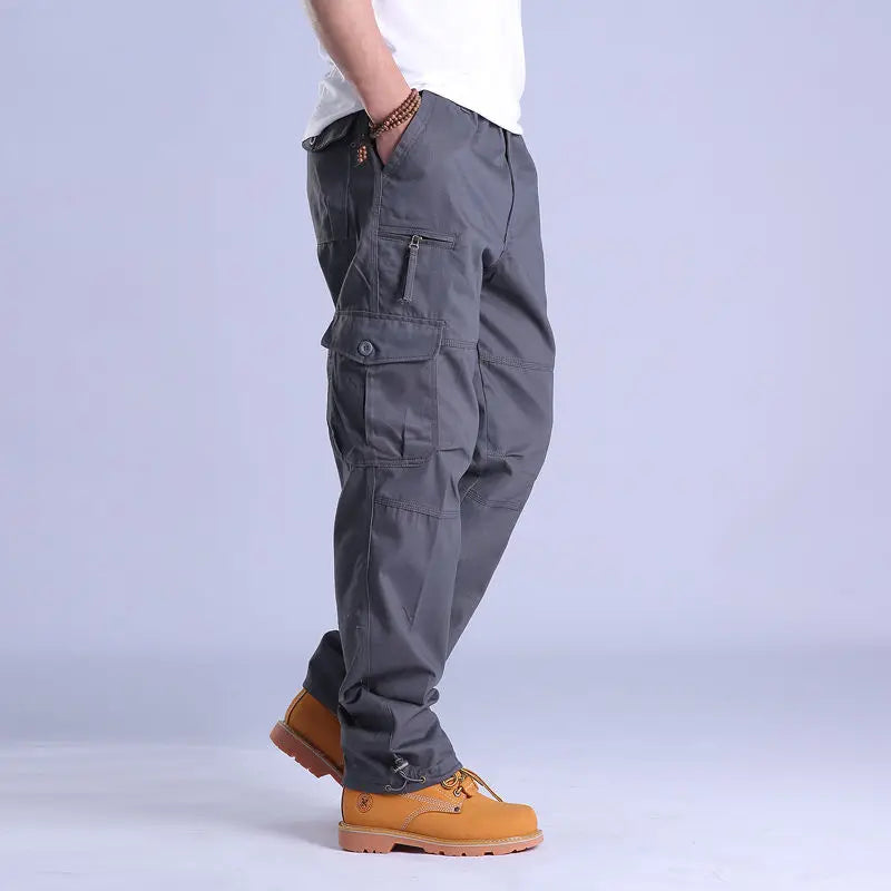 Matteo Cotton Cargo Pants – Relaxed Fit Men’s Utility Trousers