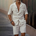 Santino Ensemble – Elevated Co-ord Set with Tapered Fit and Luxe Texture