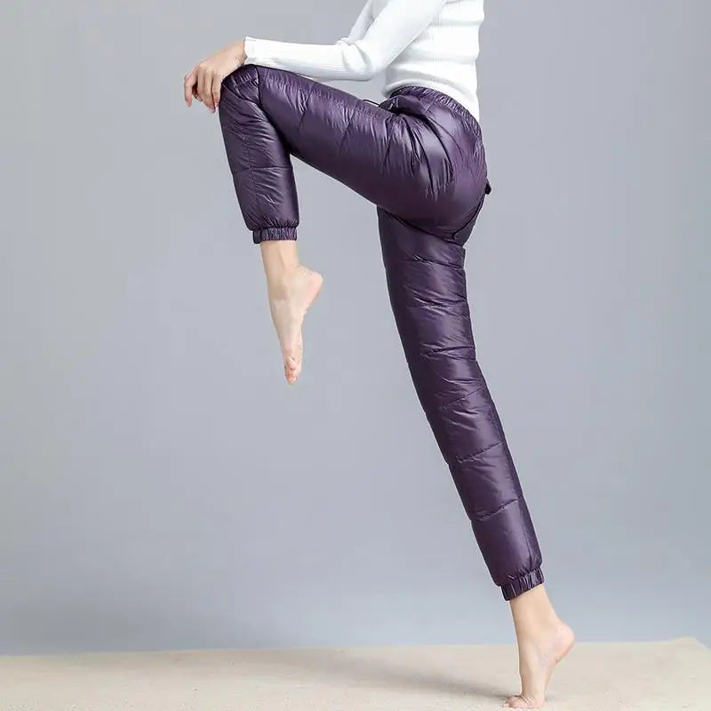 Endira Women’s Winter Down Pants – Lightweight Insulated Shell for Cold Weather Comfort