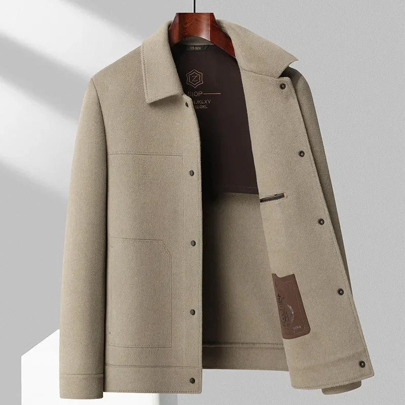 Valor Wool Jacket – Men's Classic Wool-Blend Outerwear for Timeless Style