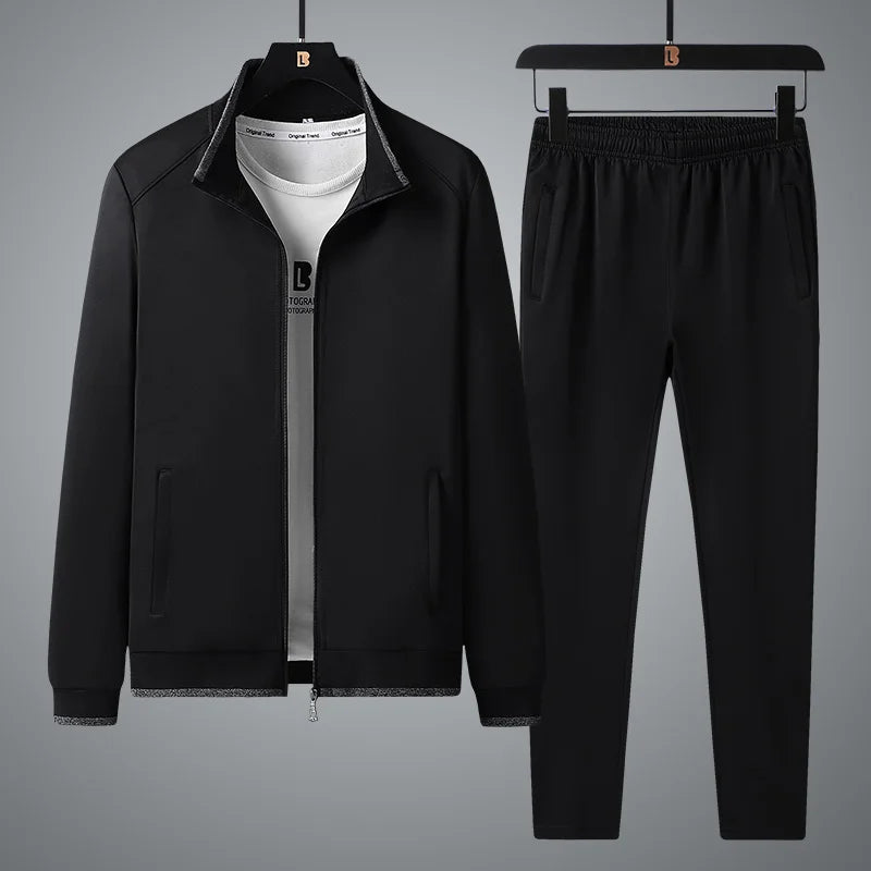 Malik Premium Tracksuit – Sculpted Stretch Set for Clean Everyday Movement