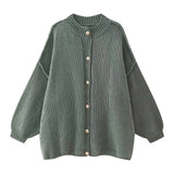 Xavier Chic Metal Button Cardigan