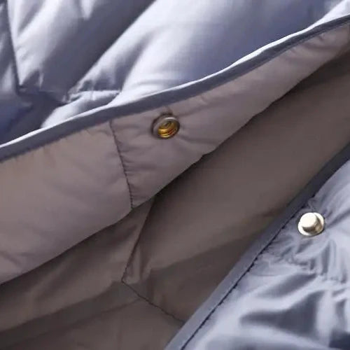 Lindy Women’s Duck Down Jacket – Ultralight Warmth with Adjustable Hood