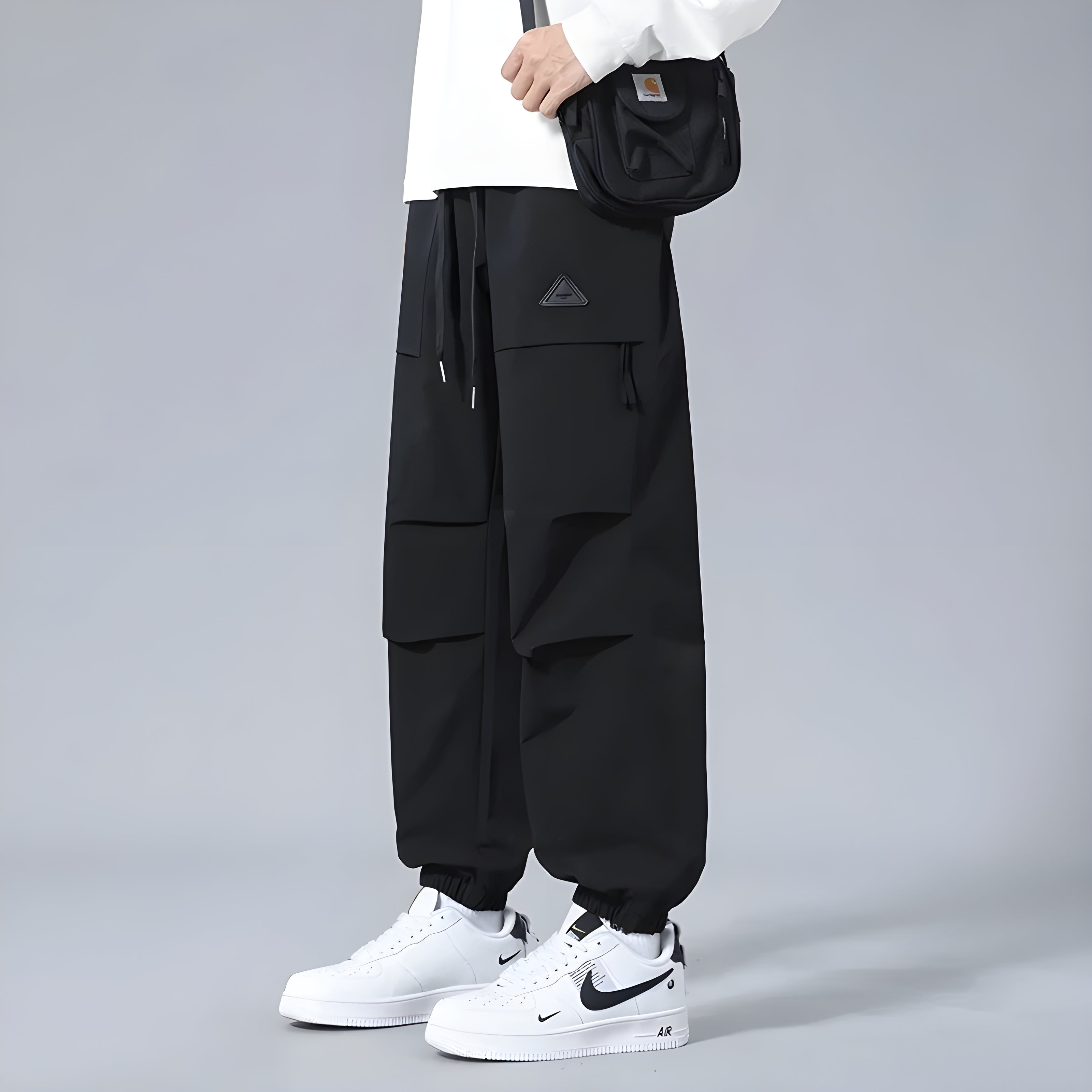 Kai Casual Straight-Leg Cargo Pants