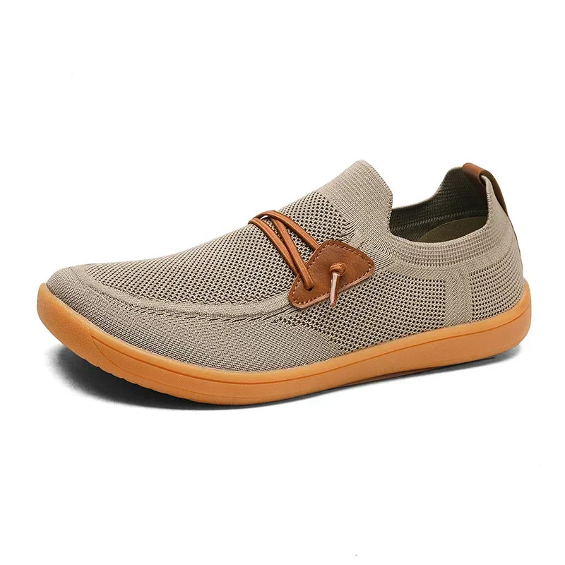Xavier Mesh Slip-On Loafers – Breathable Memory Foam Casual Shoes