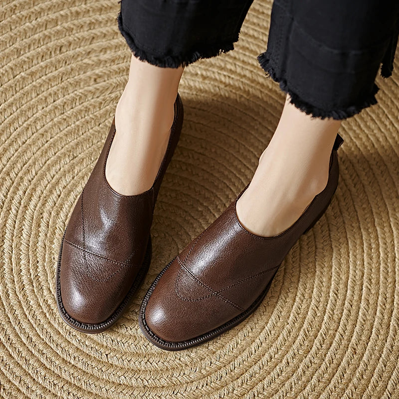 Elowen Leather Loafers