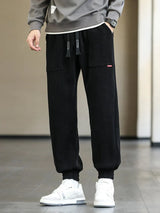 Lorenzo Corduroy Joggers – Tapered Soft-Touch Lounge Pants for Cold-Season Styling