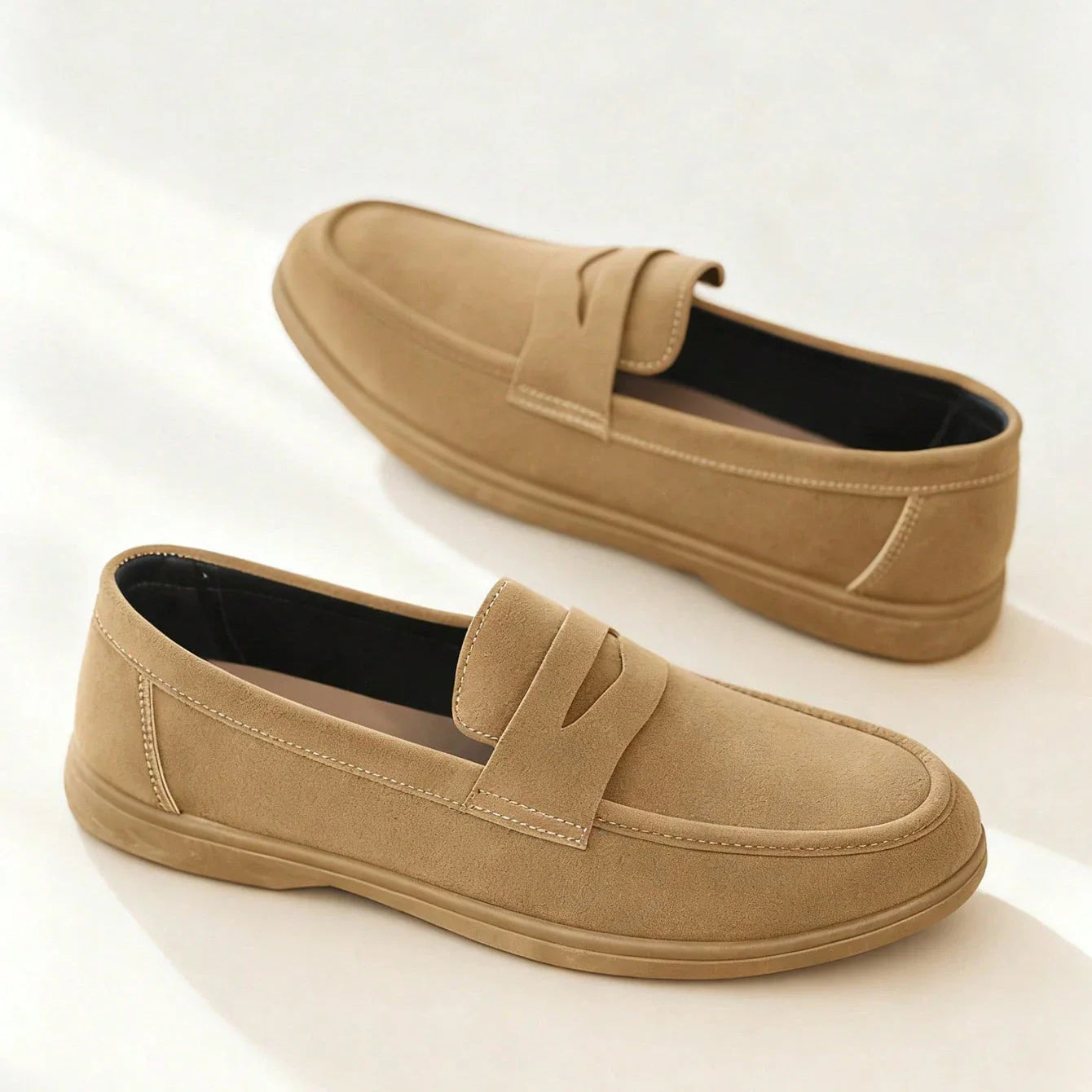 Edward Men’s Suede Loafers – Tailored Casual Shoes