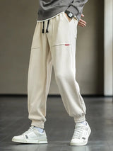 Lorenzo Corduroy Joggers – Tapered Soft-Touch Lounge Pants for Cold-Season Styling
