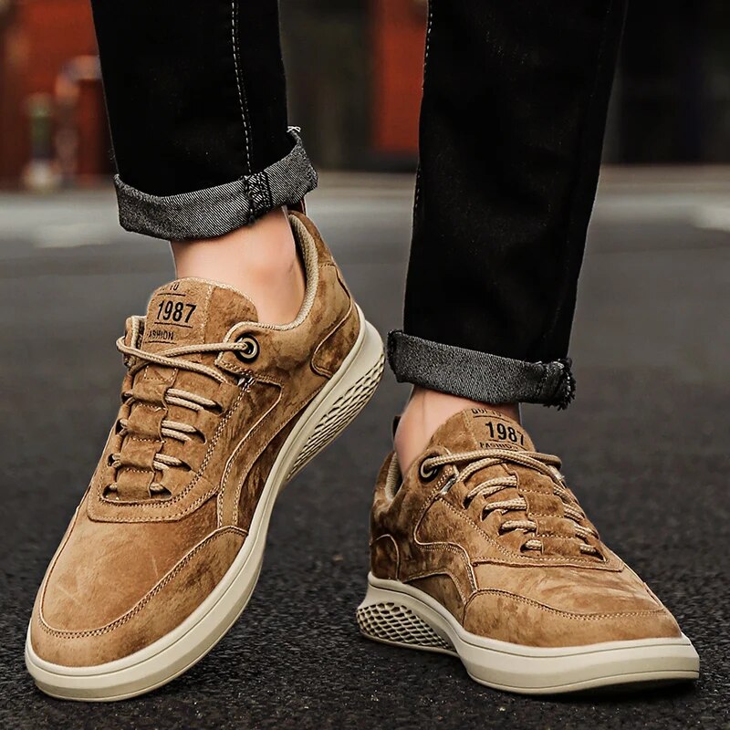 Asher Suede Sneakers – City-Ready Suede with Laid-Back Versatility