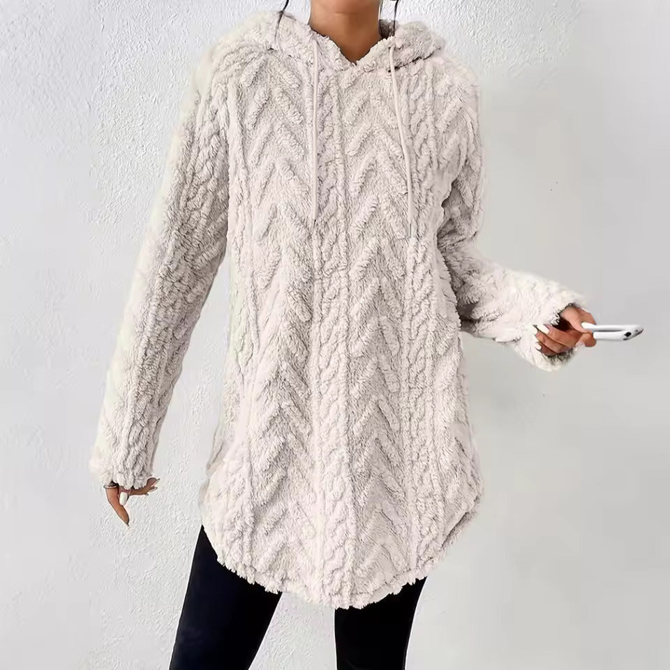 Lyndsay Women’s Sweater – Hoodie Soft Cotton Blend Long Sleeve Pullover