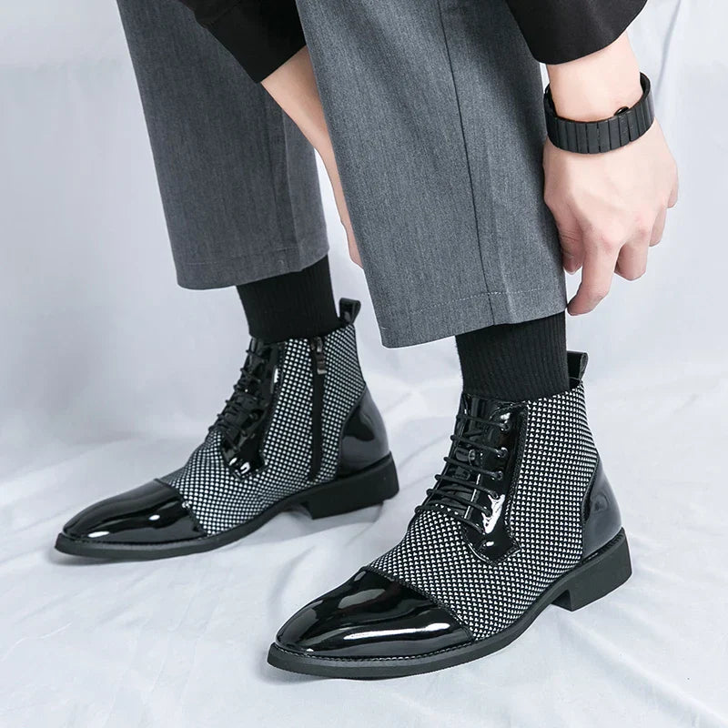 Zane Rugged High-Top Boots