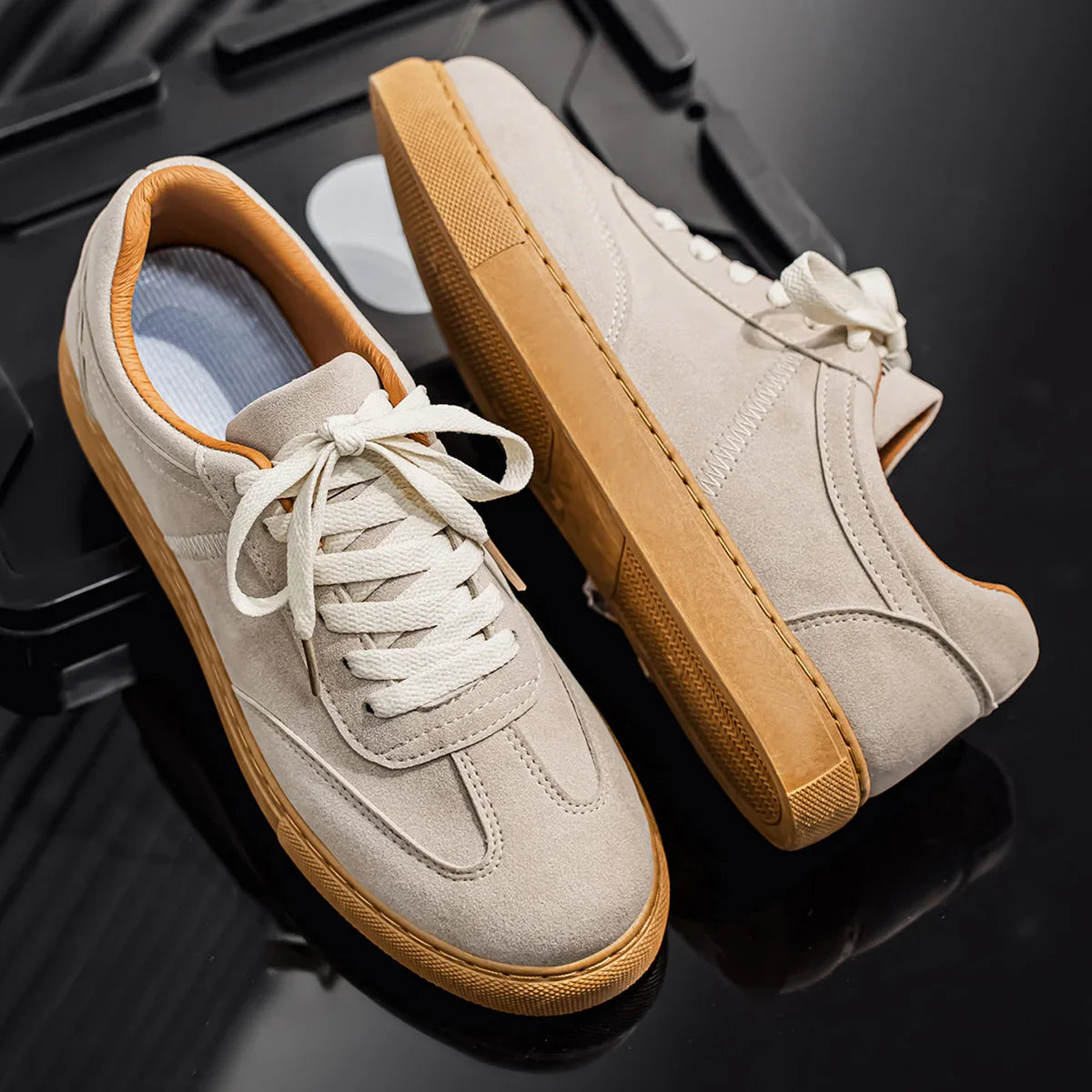 Mara Suede Sneakers – All-Season Lightweight Shoes