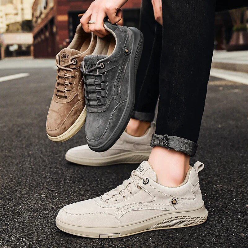 Asher Suede Sneakers – City-Ready Suede with Laid-Back Versatility