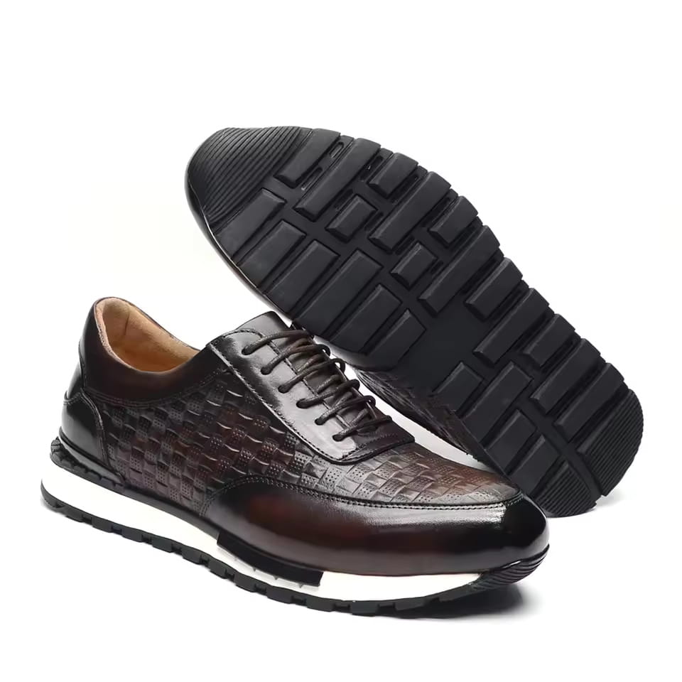 Warren Classic Leather Oxford Sneakers