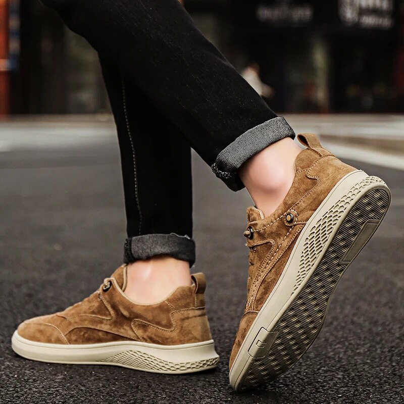 Asher Suede Sneakers – City-Ready Suede with Laid-Back Versatility
