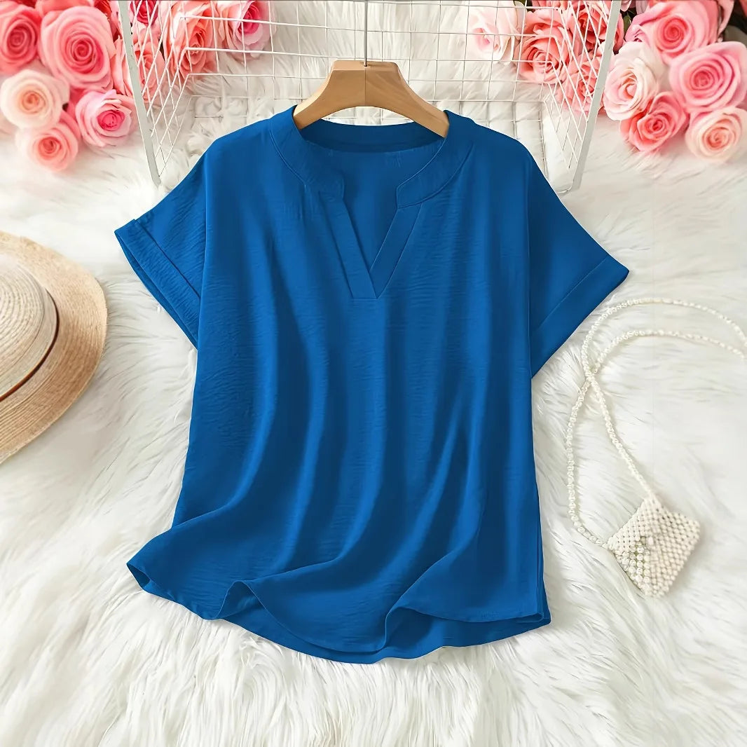 Marissa Women’s Tunic Blouse – Relaxed Fit with Lightweight Draped Fabric