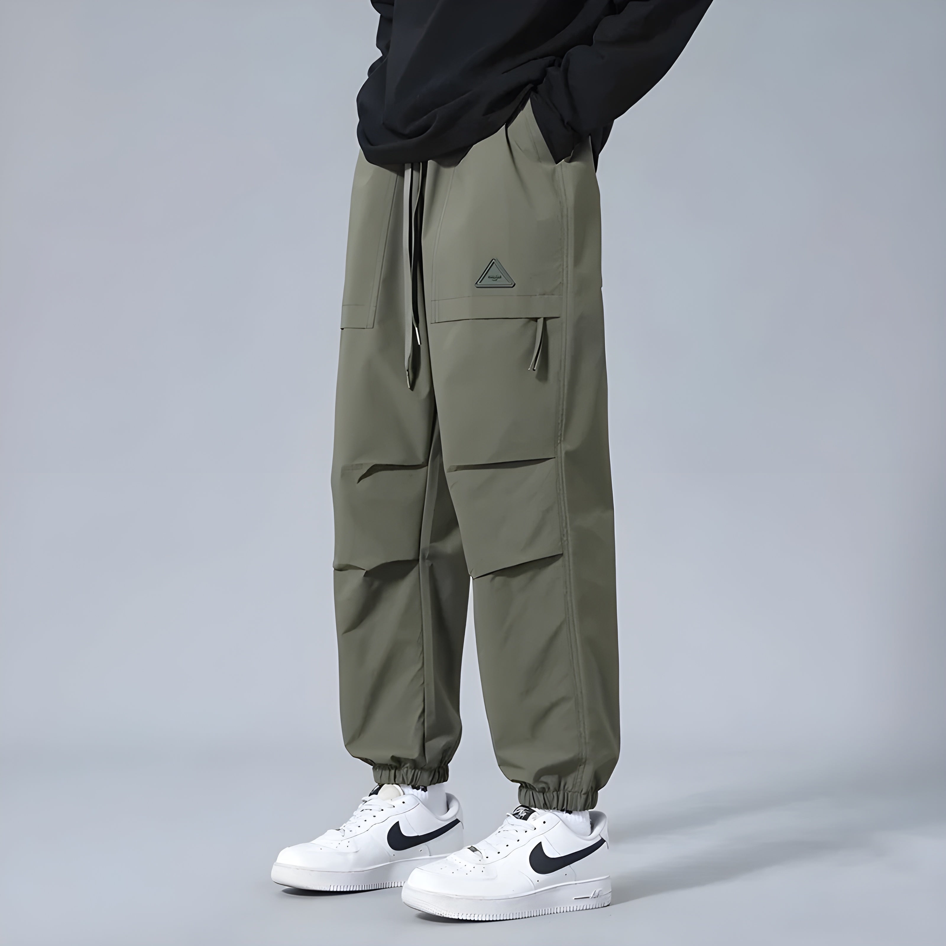 Kai Casual Straight-Leg Cargo Pants