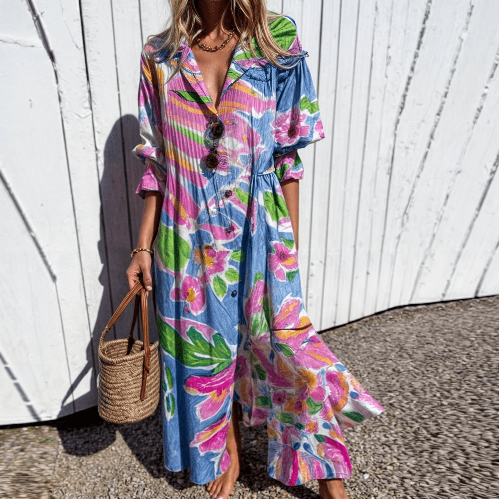 Geneva Boho Maxi Dress