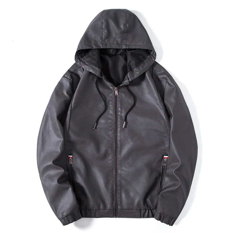 Jasper Men’s Leather Jacket – Premium Handstitched Durable Leather