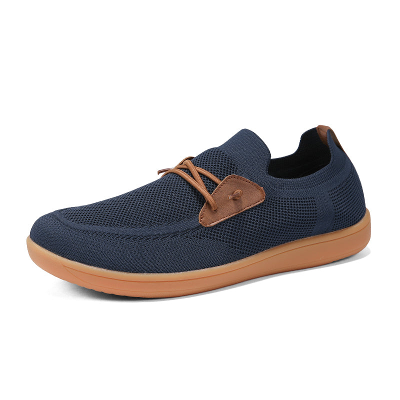 Xavier Mesh Slip-On Loafers – Breathable Memory Foam Casual Shoes