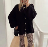 Xavier Chic Metal Button Cardigan