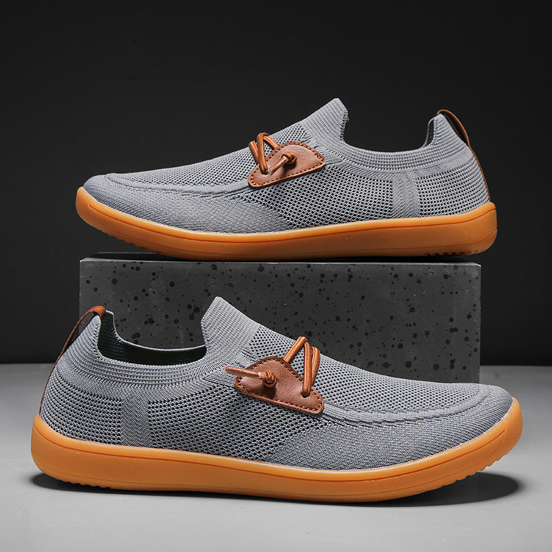 Xavier Mesh Slip-On Loafers – Breathable Memory Foam Casual Shoes