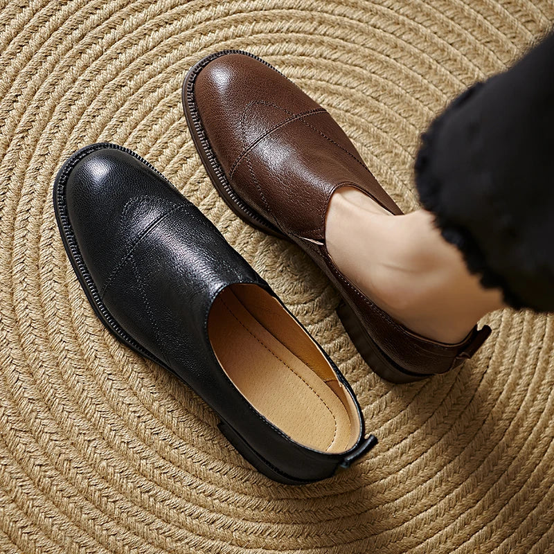 Elowen Leather Loafers