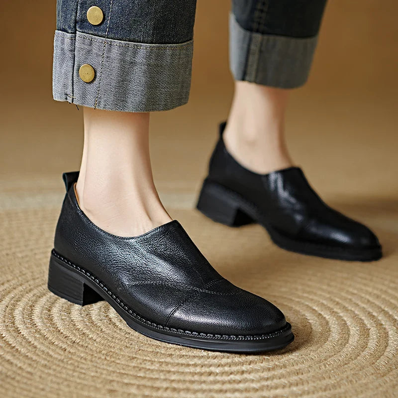 Elowen Leather Loafers