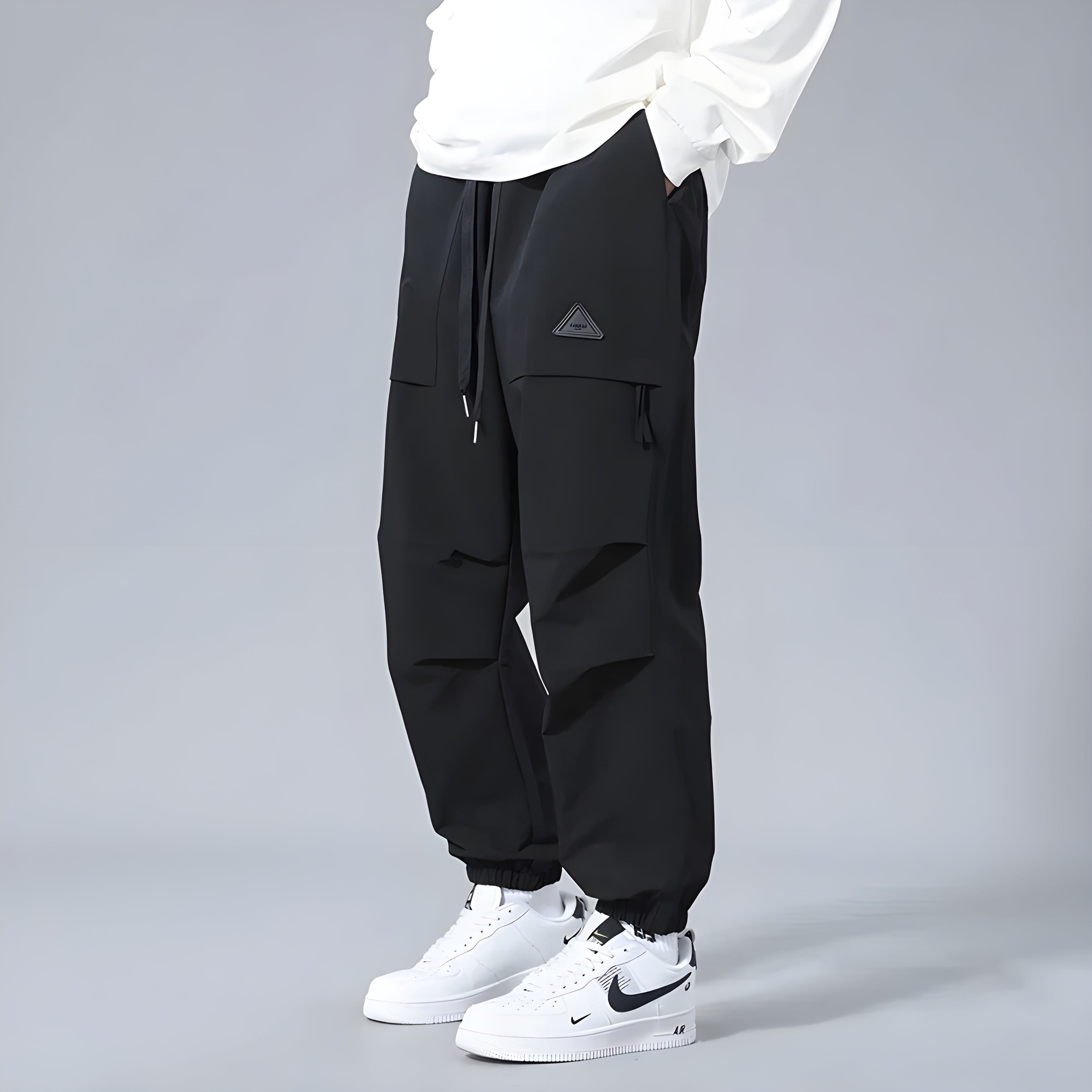 Kai Casual Straight-Leg Cargo Pants