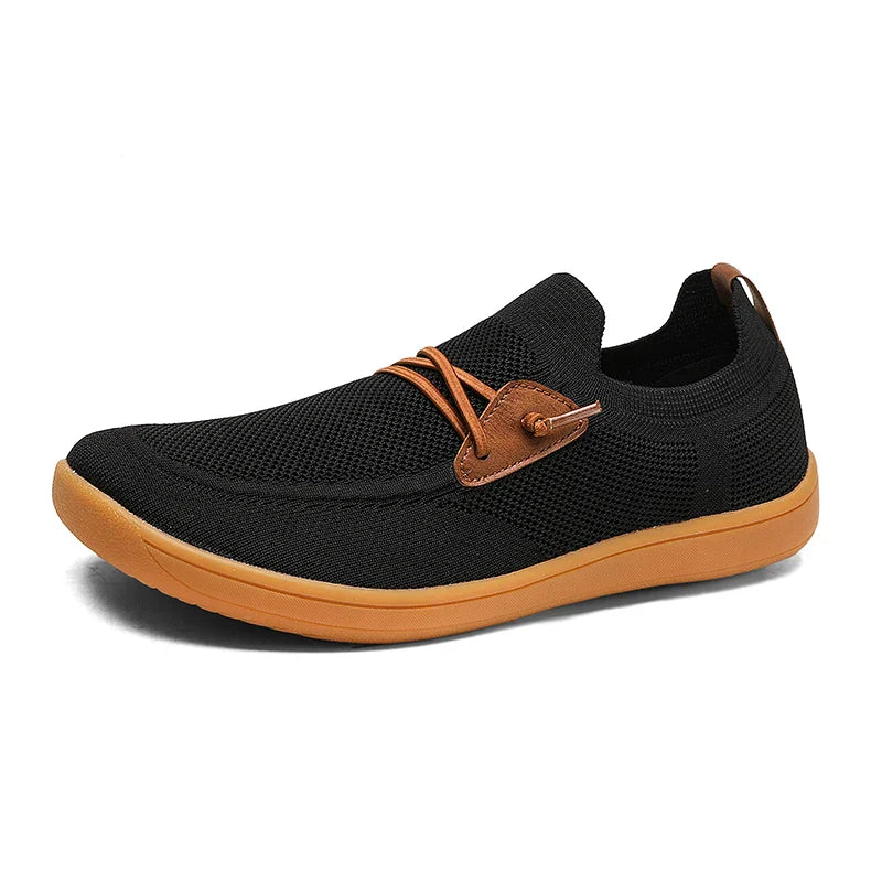 Xavier Mesh Slip-On Loafers – Breathable Memory Foam Casual Shoes