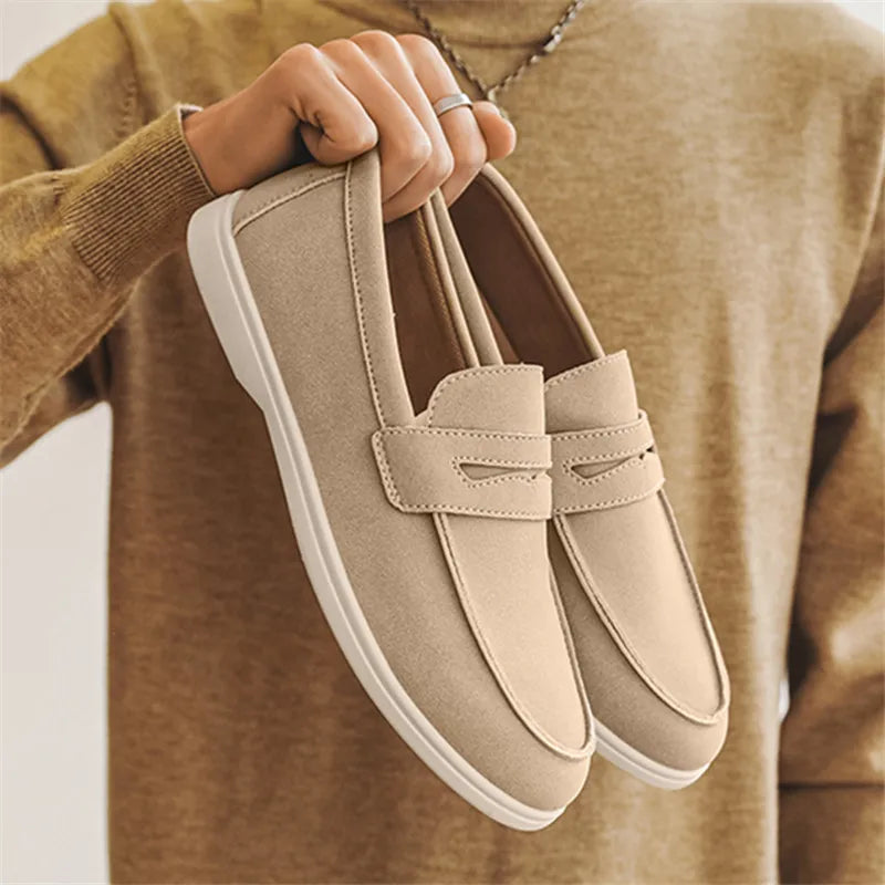 Nico Suede Loafers – Timeless Slip-Ons in Premium Brushed Suede