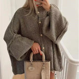 Xavier Chic Metal Button Cardigan