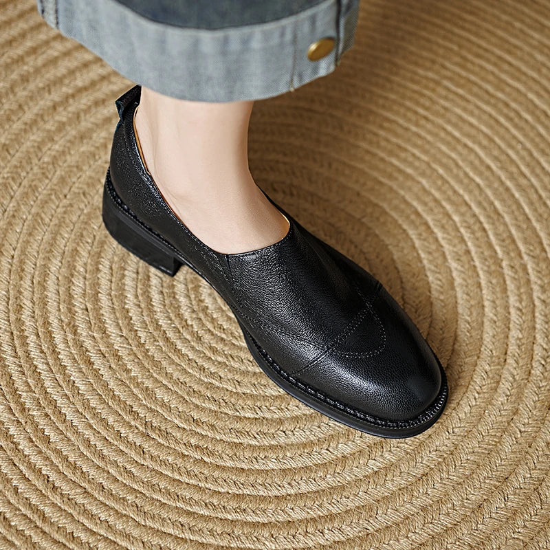 Elowen Leather Loafers