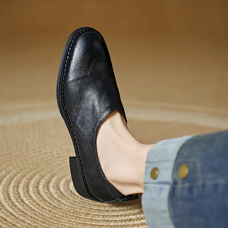 Elowen Leather Loafers