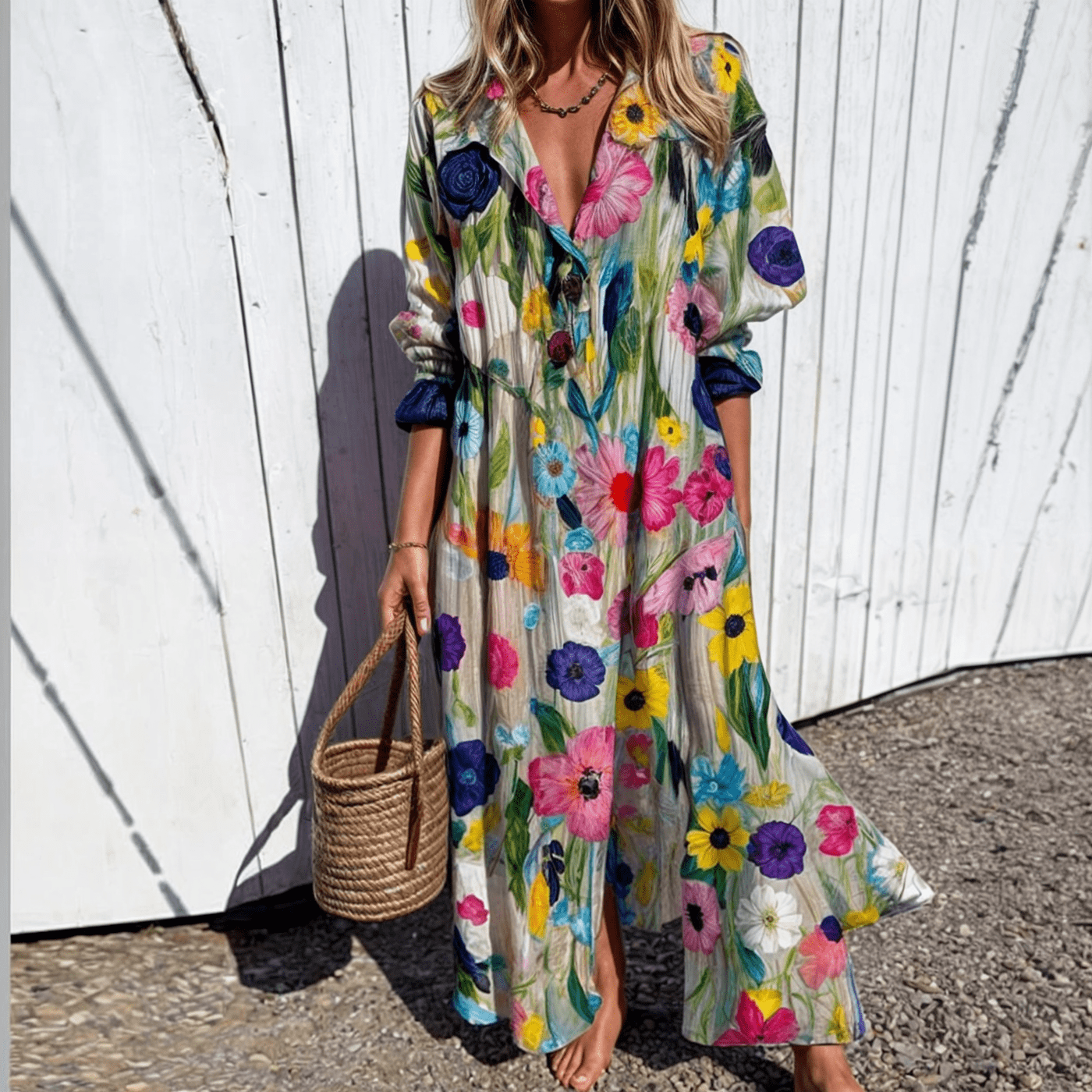Geneva Boho Maxi Dress