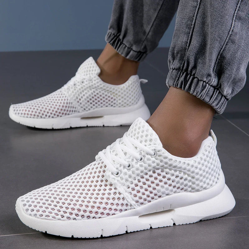 Logan Mesh Trainers – Lightweight Performance Sneakers for All-Day Breathability