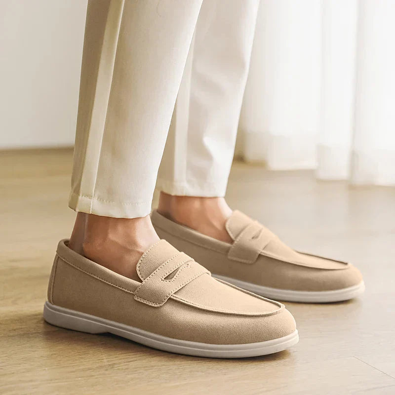 Nico Suede Loafers – Timeless Slip-Ons in Premium Brushed Suede