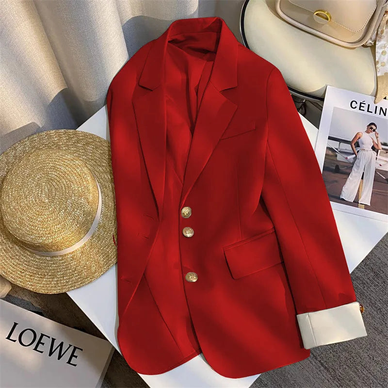 Ely Women’s Blazer – Lightweight Sports Jacket with Tailored Fit & Front Pockets