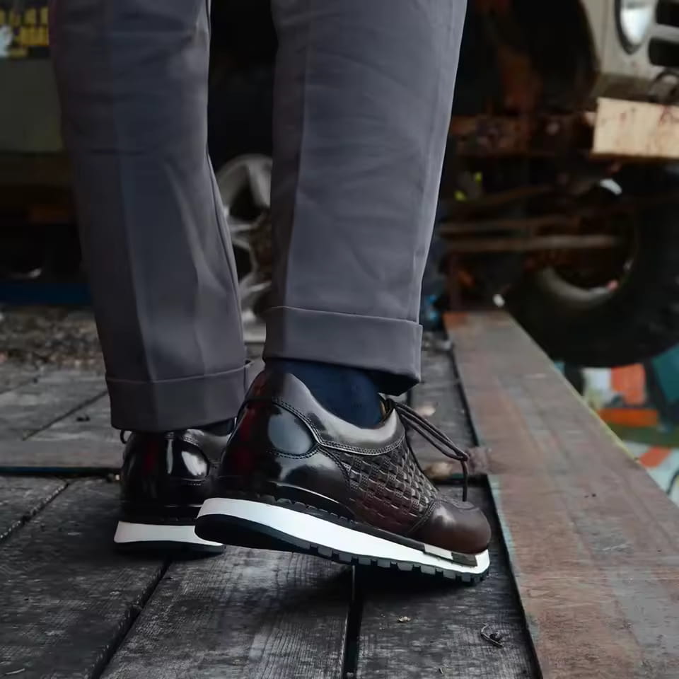 Warren Classic Leather Oxford Sneakers