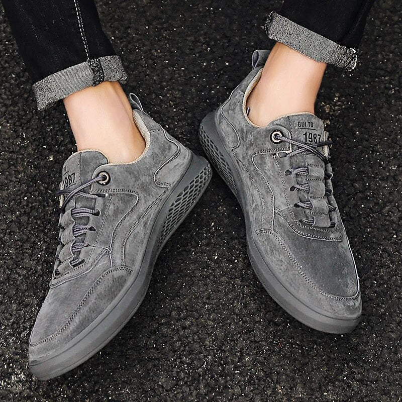 Asher Suede Sneakers – City-Ready Suede with Laid-Back Versatility