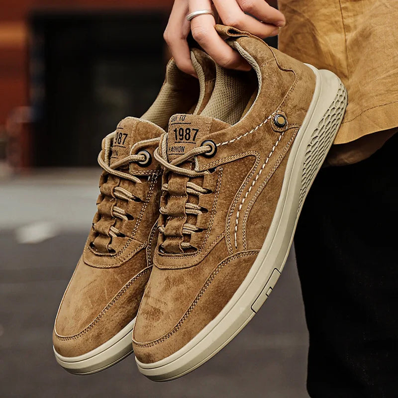 Asher Suede Sneakers – City-Ready Suede with Laid-Back Versatility
