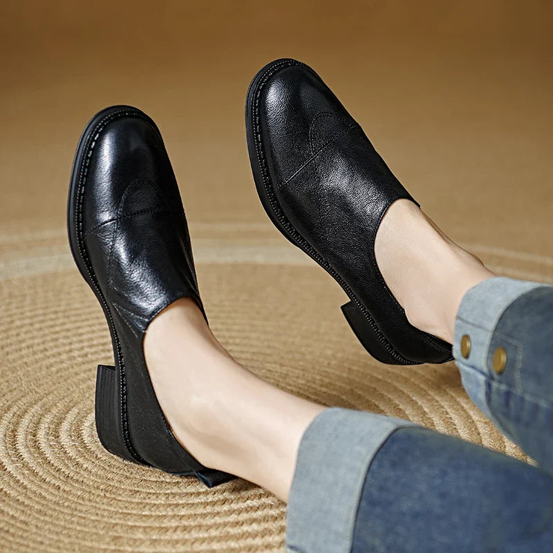 Elowen Leather Loafers