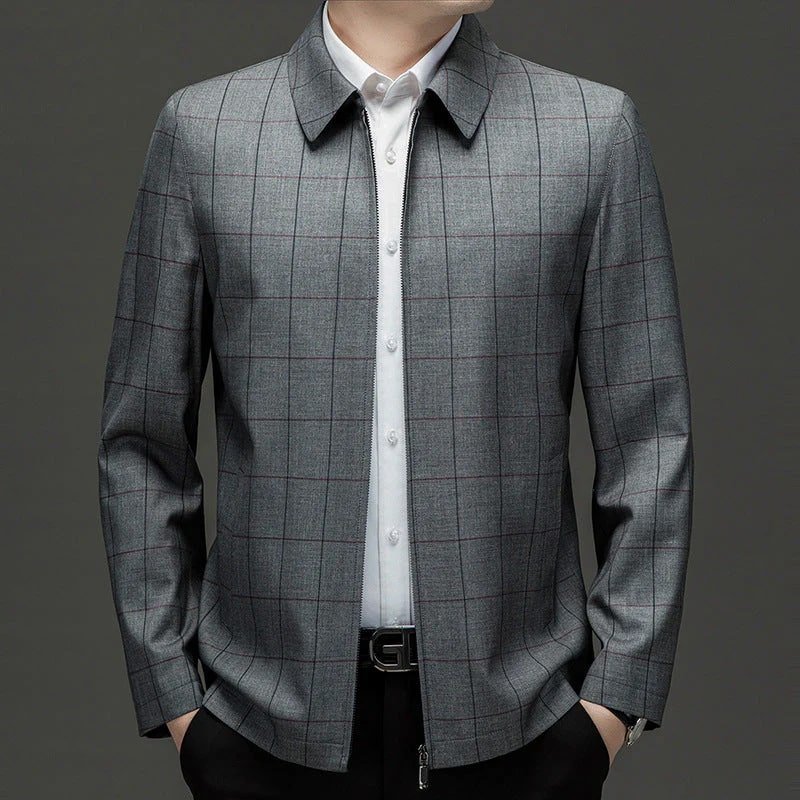 Cesar Men’s Lightweight Jacket – Nanosilk Tech Casual Jacket