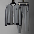 Damon Premium Tracksuit – Men’s Clean-Cut Zip Tracksuit with High-Stretch Comfort